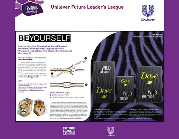 Presentation, Case solution for Dove / Unilever Future Leader's League by StasDoDesign #StasDoDesign
